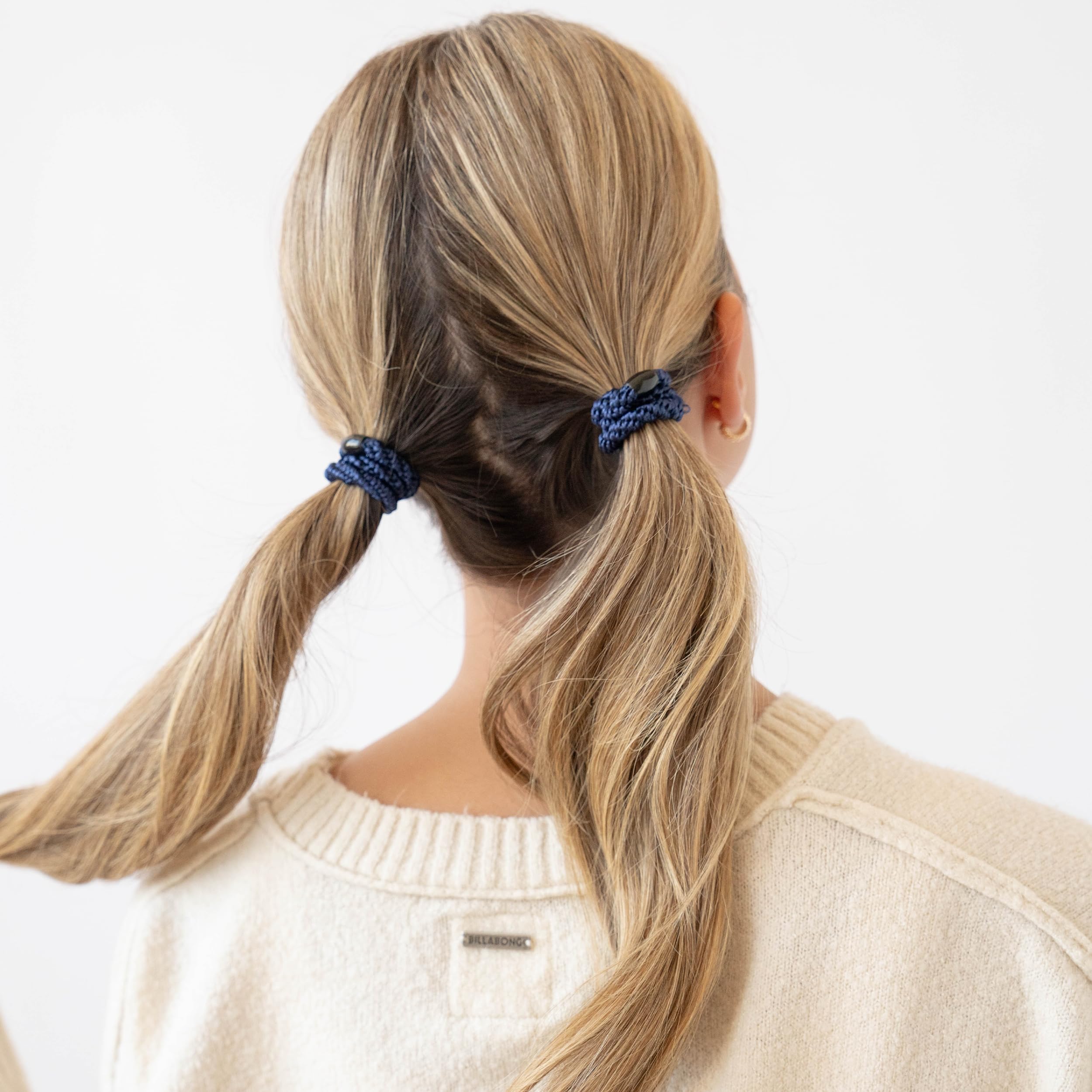 Amazon.com : L. Erickson Hair Ties for Thick Hair, Grab & Go Pony